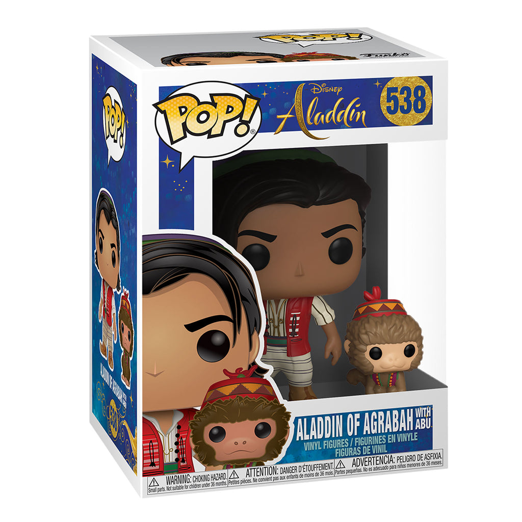 Produktbild Aladdin mit Abu Funko Pop Figur