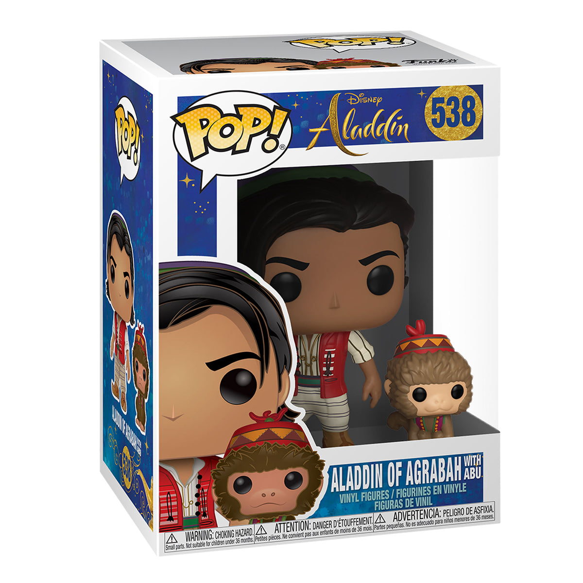 Produktbild Aladdin mit Abu Funko Pop Figur