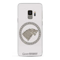 Image produit Game of Thrones - Coque Samsung Galaxy S9 Silicone Blanc avec Blason Stark