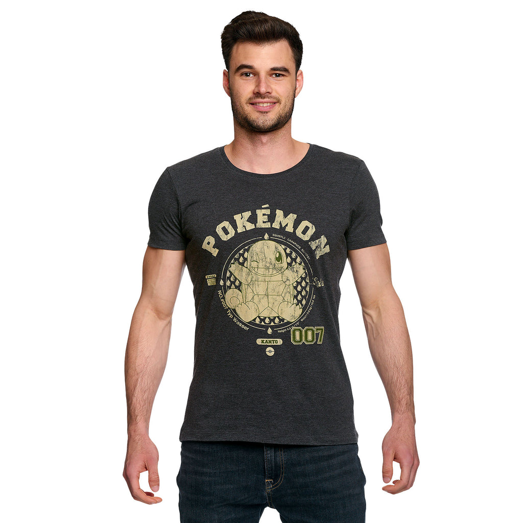 Productafbeelding Pokemon - Squirtle T-shirt grijs