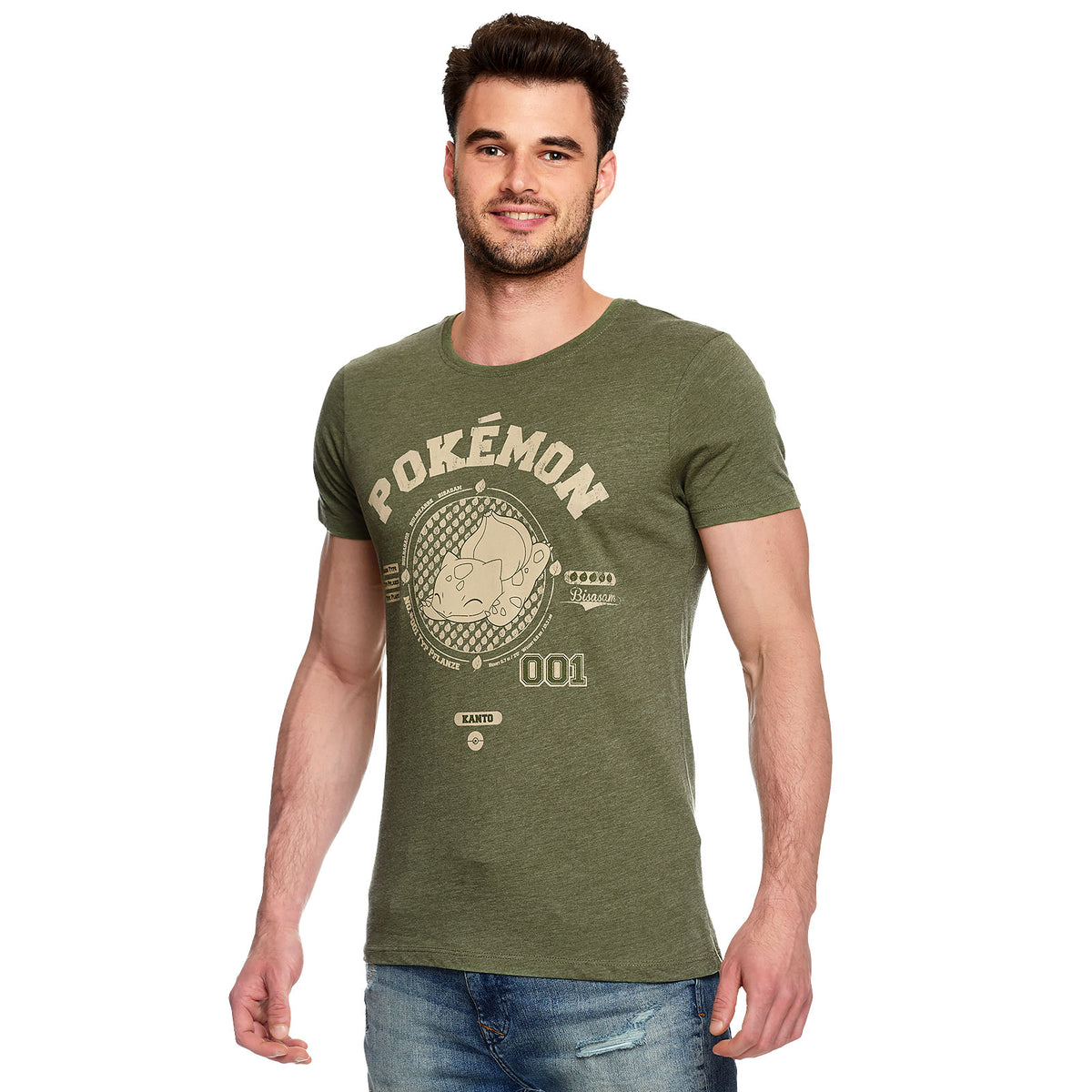 Image produit Pokemon - T-shirt Bulbizarre vert