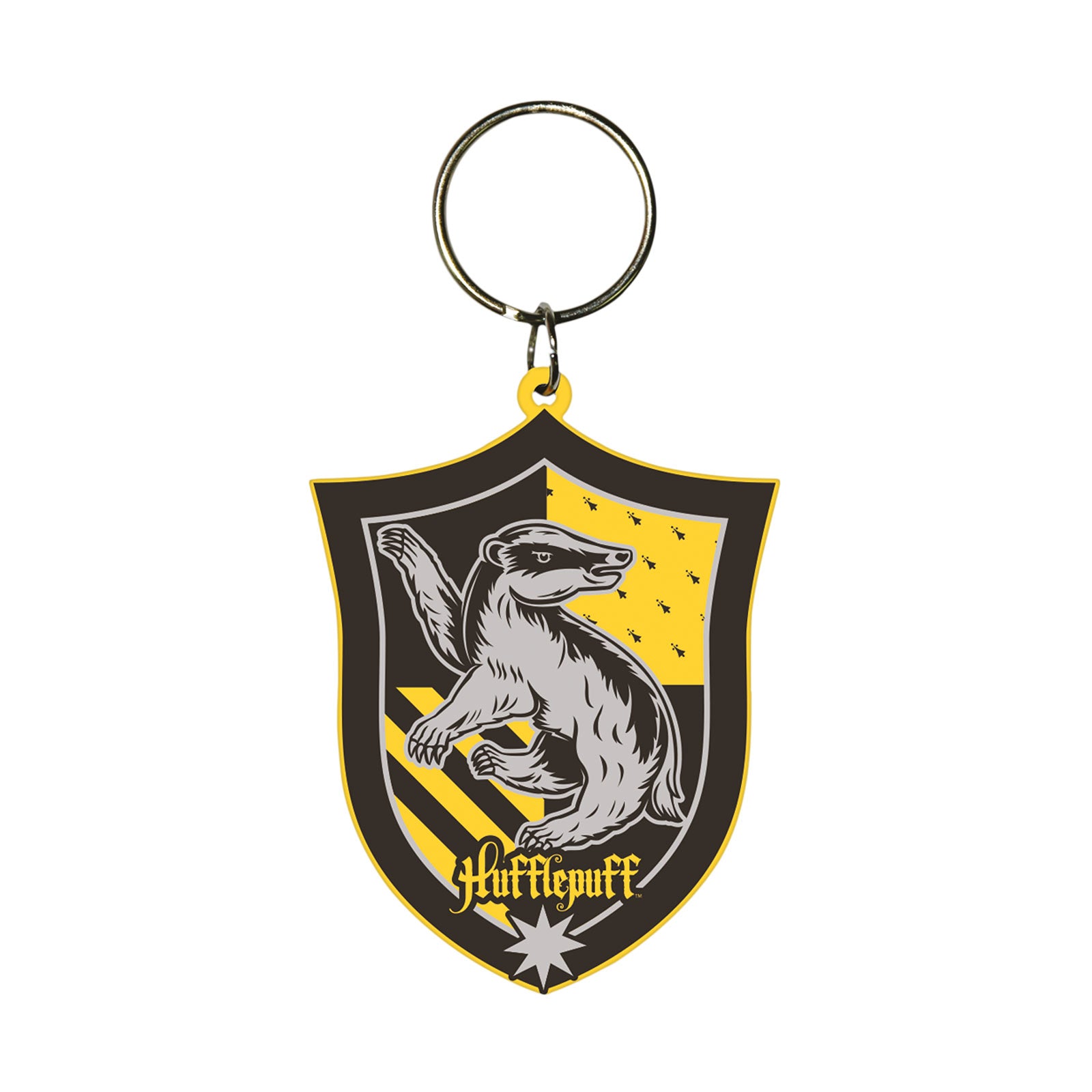 Produktbild Hufflepuff Wappen Schlüsselanhänger - Harry Potter