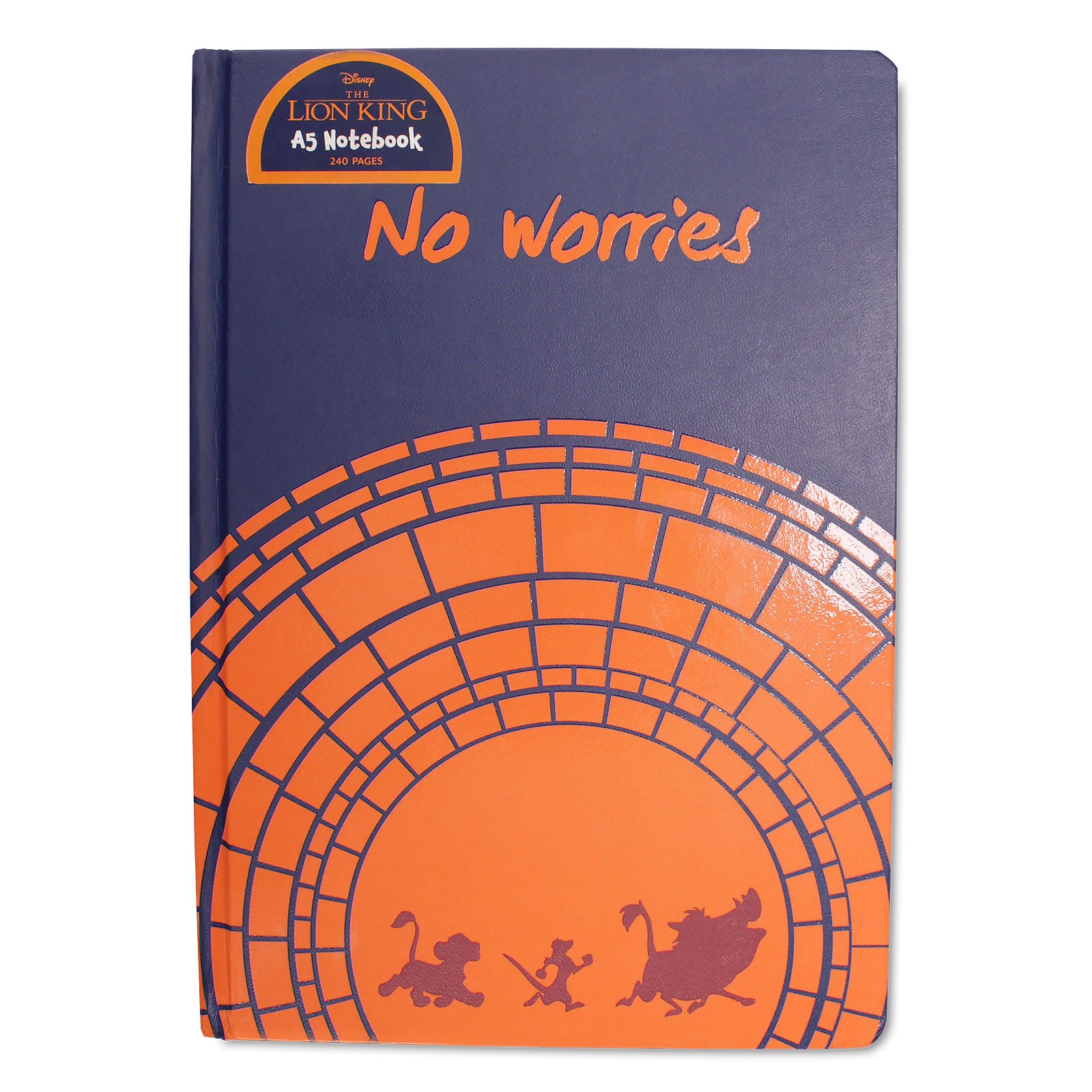 Produktbild König der Löwen - No Worries Notizbuch A5
