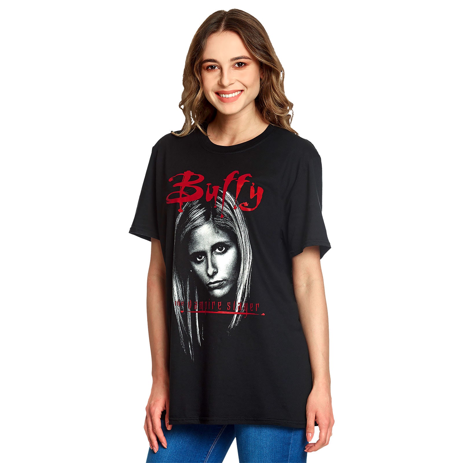 Productafbeelding Buffy - Vampier Slayer T-shirt zwart
