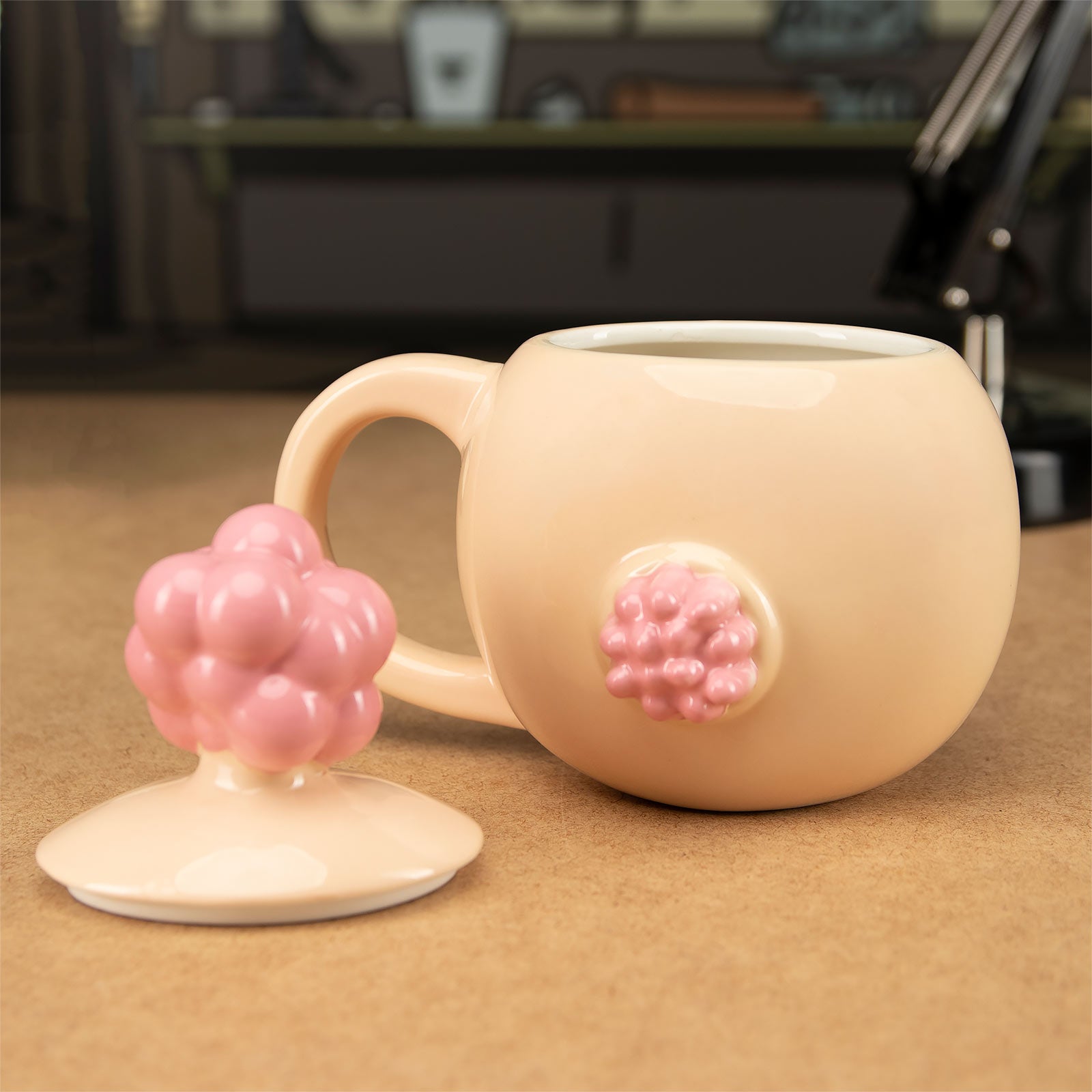 Productafbeelding Rick en Morty - Plumbus 3D Mok met Deksel