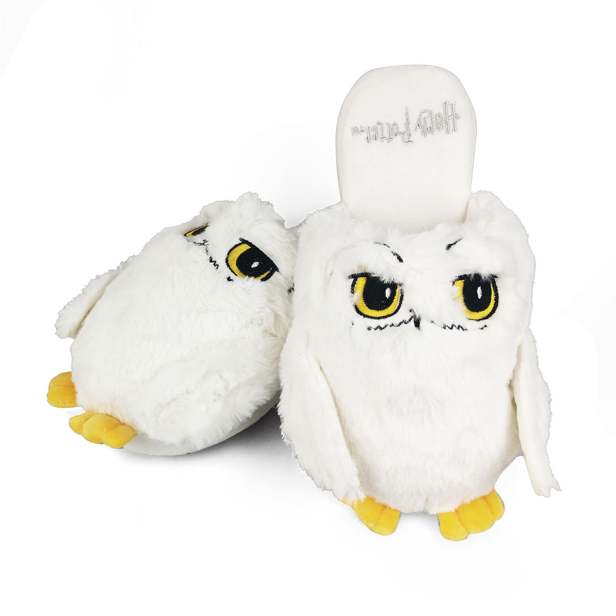 Image produit Harry Potter - Chaussons en peluche Hedwig