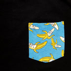 Image produit Rick et Morty - T-shirt Banana Pocket noir