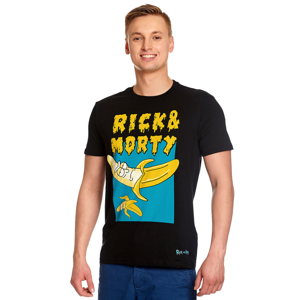 Image produit Rick et Morty - T-shirt Low Hanging Banana noir