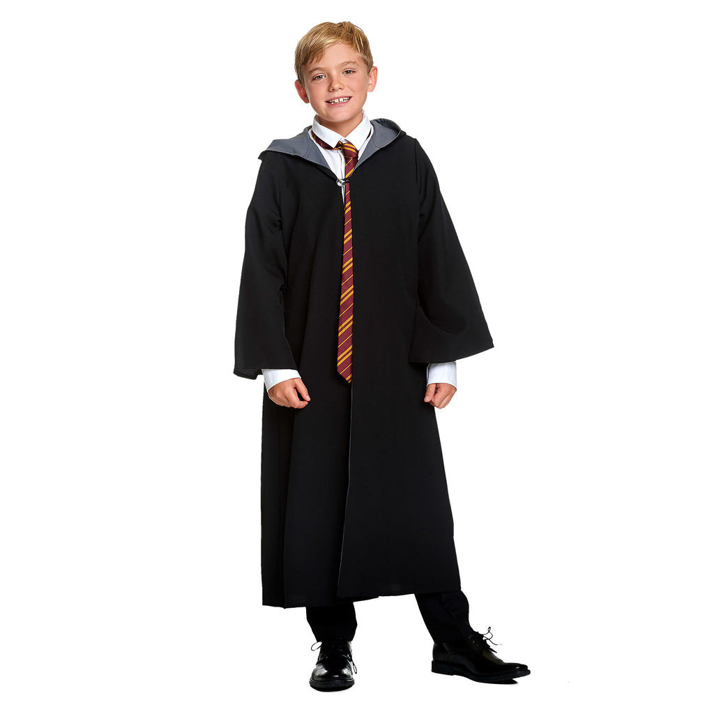 Image produit Costume d'enfant sorcier avec capuche pour les fans de Harry Potter