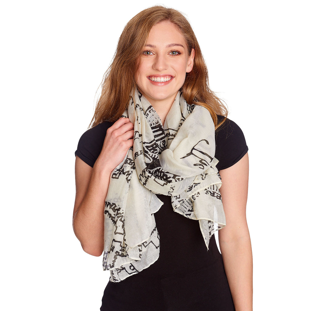 Productafbeelding Harry Potter - Marauder's Map Sjaal