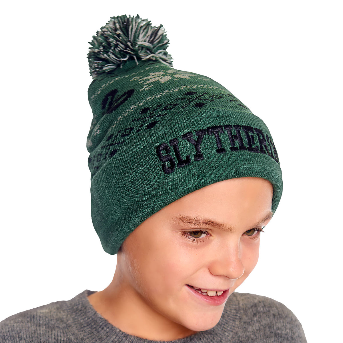 Produktbild Harry Potter - Slytherin Norwegermütze grün