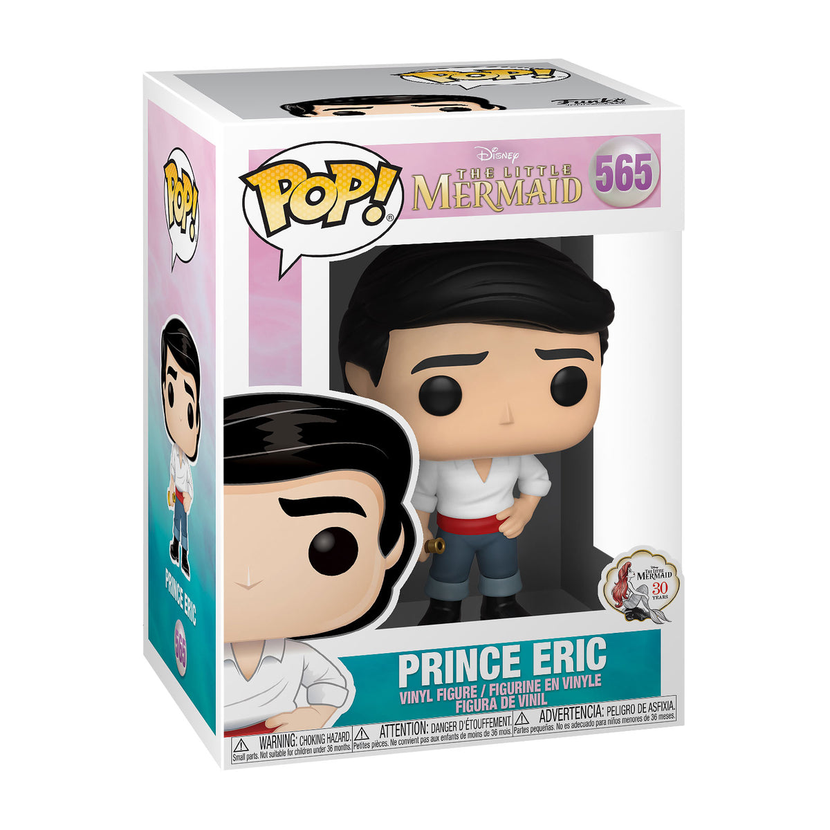 Productafbeelding Ariël - Prins Eric met Telescoop Funko Pop Figurine