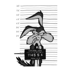 Image produit Looney Tunes - Wile E. Coyote Mugshot T-Shirt blanc