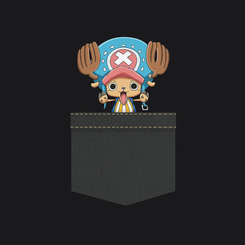 Productafbeelding One Piece - Pocket Chopper T-shirt zwart