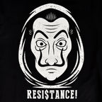 Productafbeelding Resistance T-Shirt voor fans van La Casa de Papel zwart