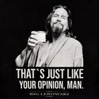Productafbeelding The Big Lebowski - Dude T-shirt zwart