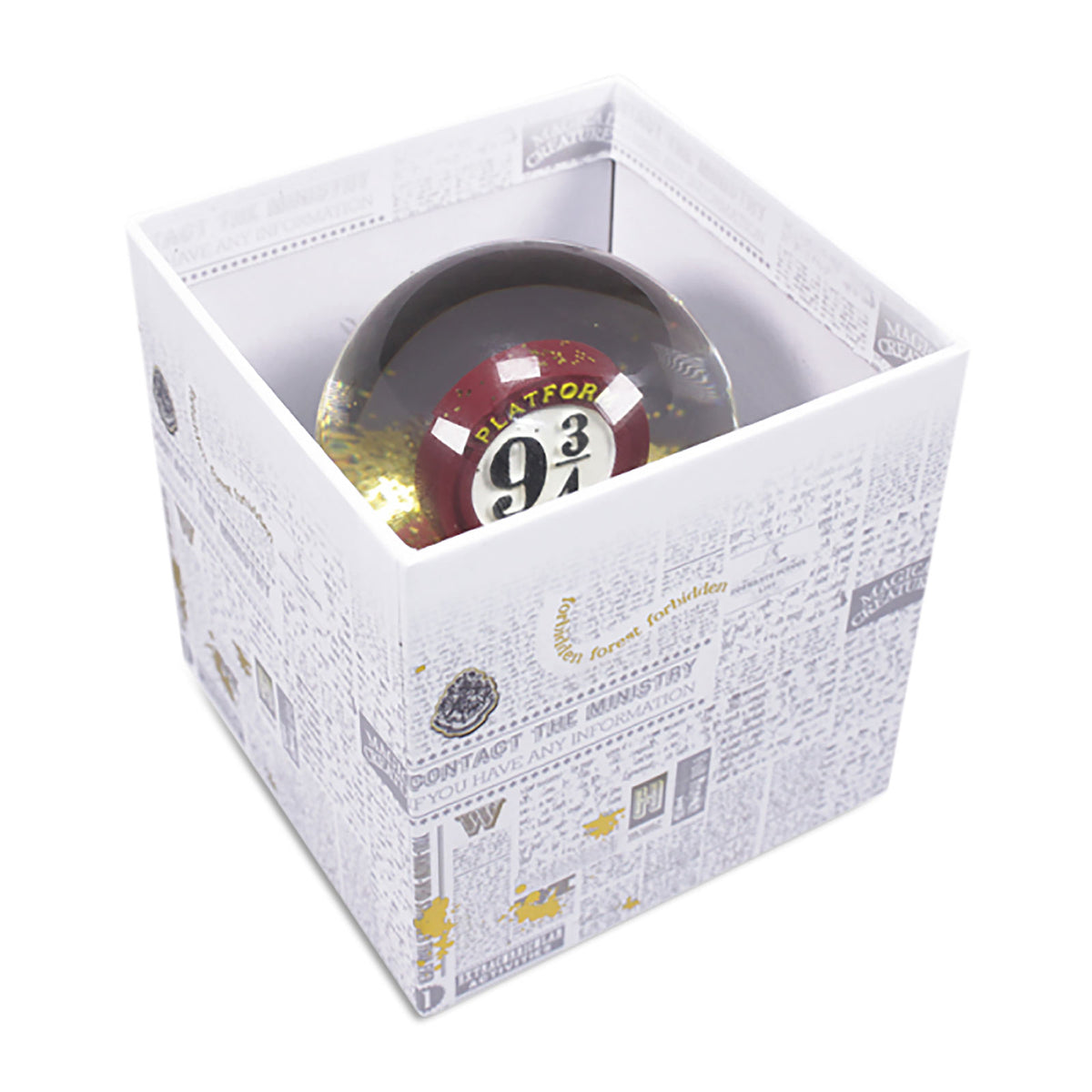 Produktbild Harry Potter - Gleis 9 3/4 Schneekugel mit Glitter