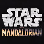 Image produit T-Shirt noir The Mandalorian Logo Intro - Star Wars