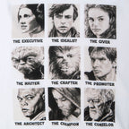 Image produit Star Wars - T-shirt personnages classiques blanc