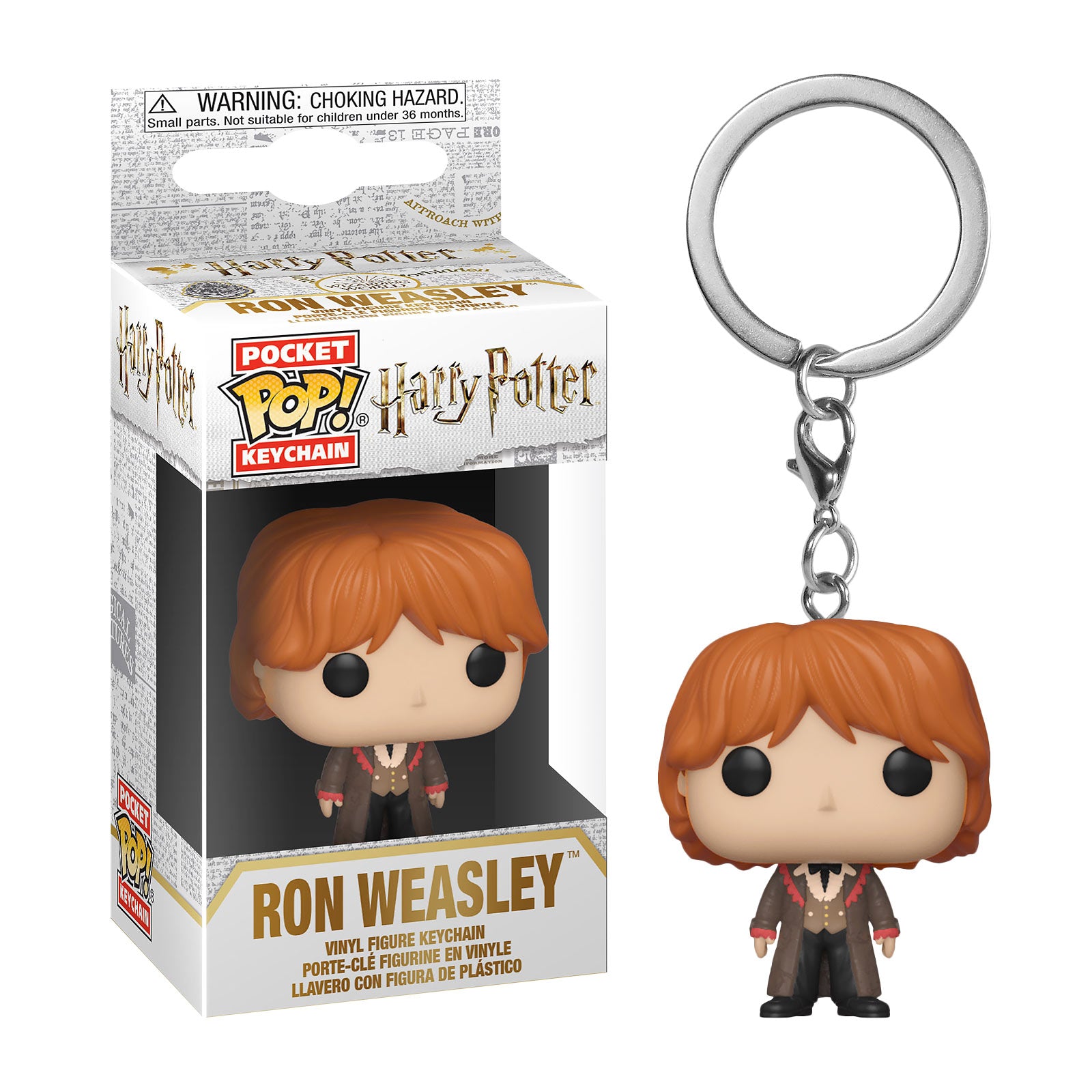 Productafbeelding Harry Potter - Ron Kerstbal Funko Pop Sleutelhanger