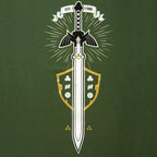 Productafbeelding Zelda - Master Sword T-shirt groen