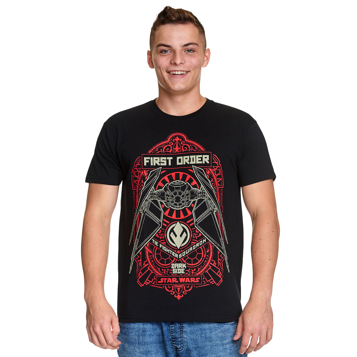 Productafbeelding Star Wars - Tie Fighter Squadron T-Shirt Zwart