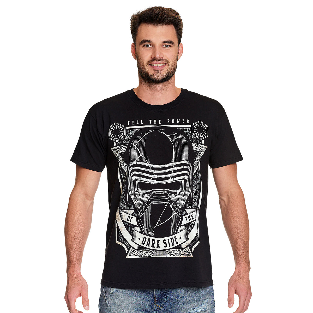 Productafbeelding Star Wars - Voel De Kracht van De Donkere Kant T-Shirt zwart