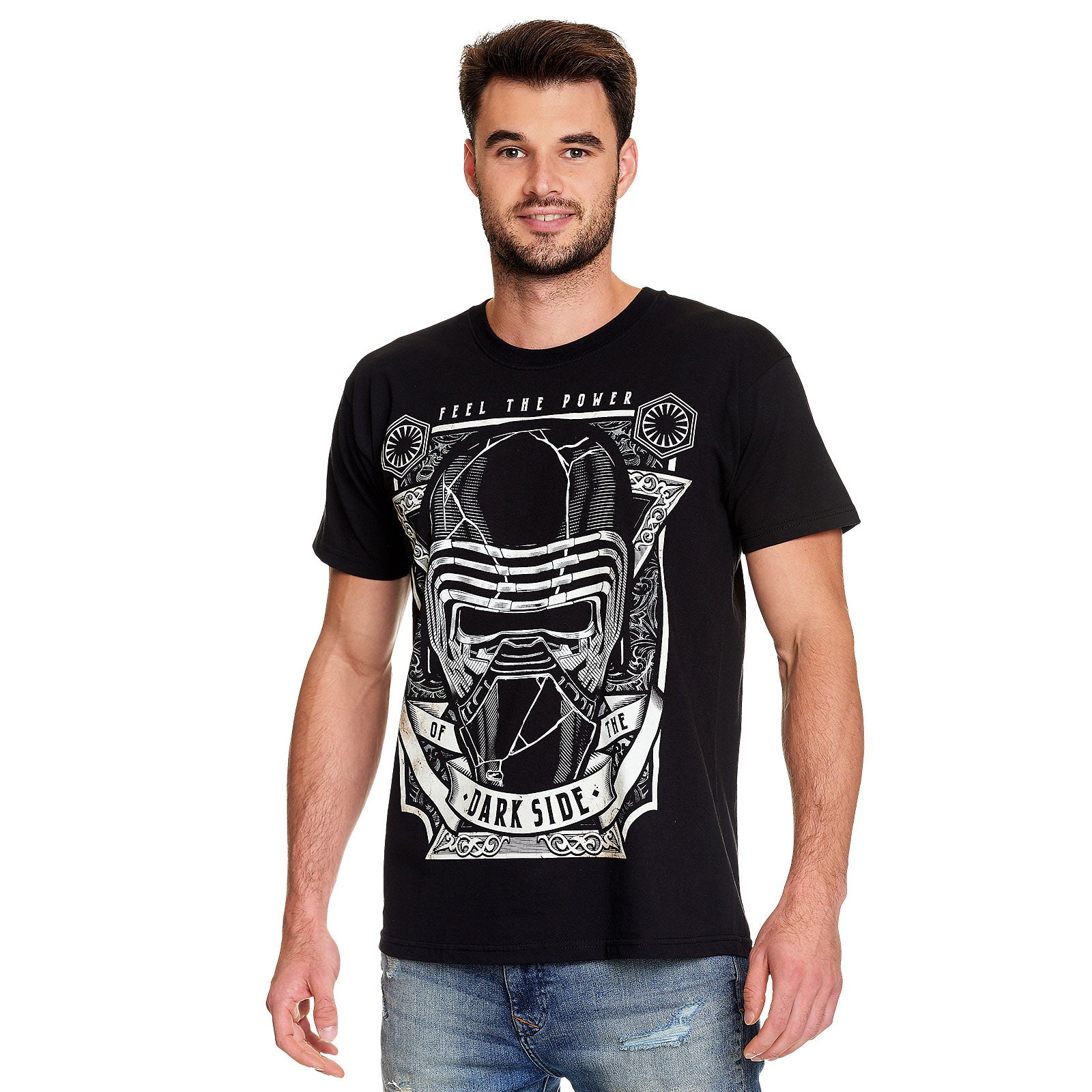Productafbeelding Star Wars - Voel De Kracht van De Donkere Kant T-Shirt zwart
