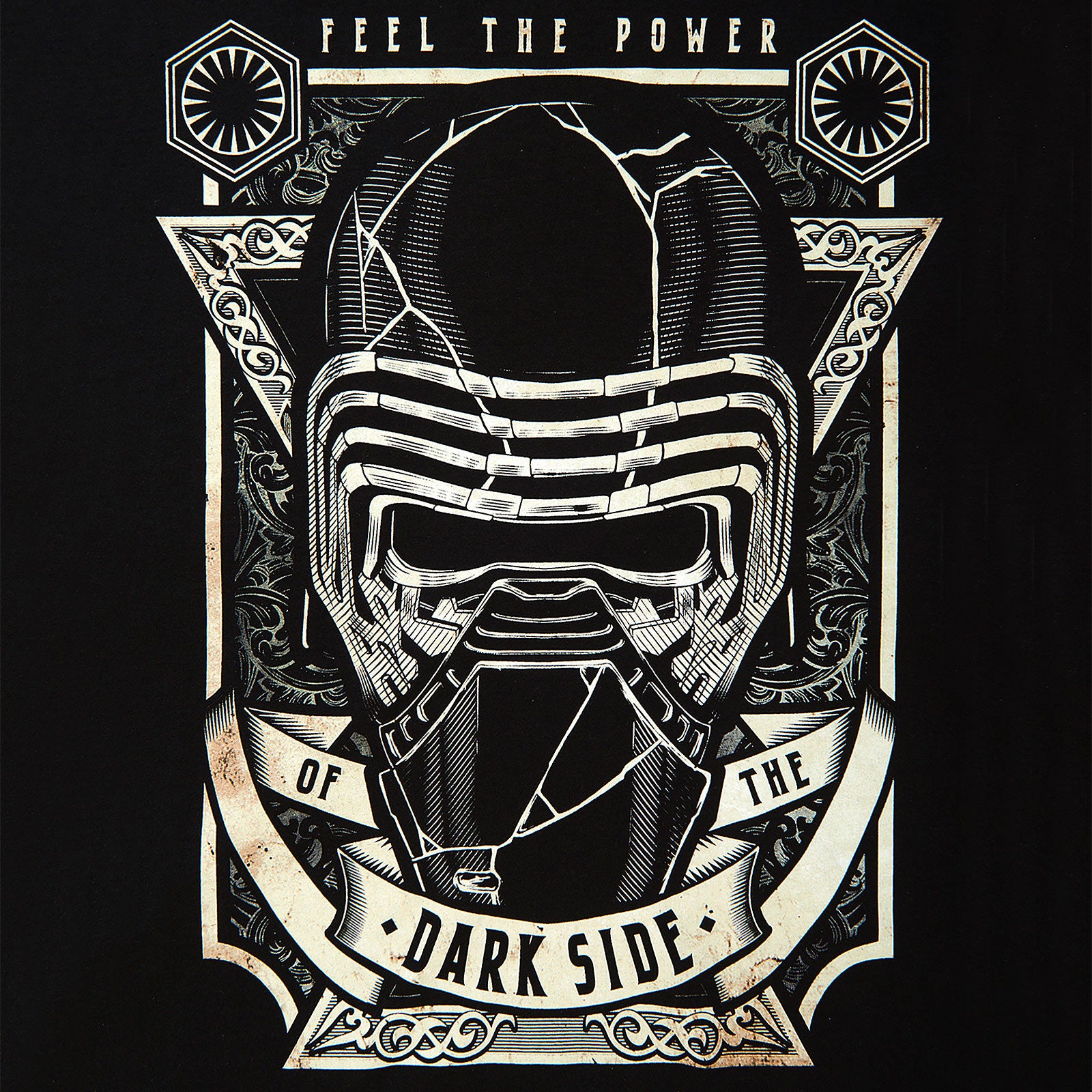 Productafbeelding Star Wars - Voel De Kracht van De Donkere Kant T-Shirt zwart