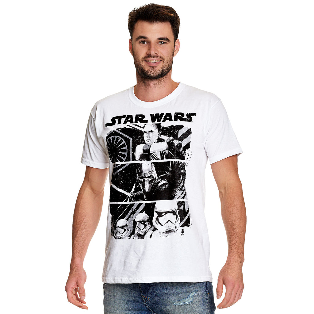 Image produit Star Wars - T-shirt Fighting Forces blanc