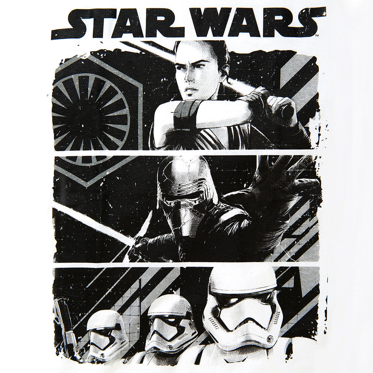 Image produit Star Wars - T-shirt Fighting Forces blanc