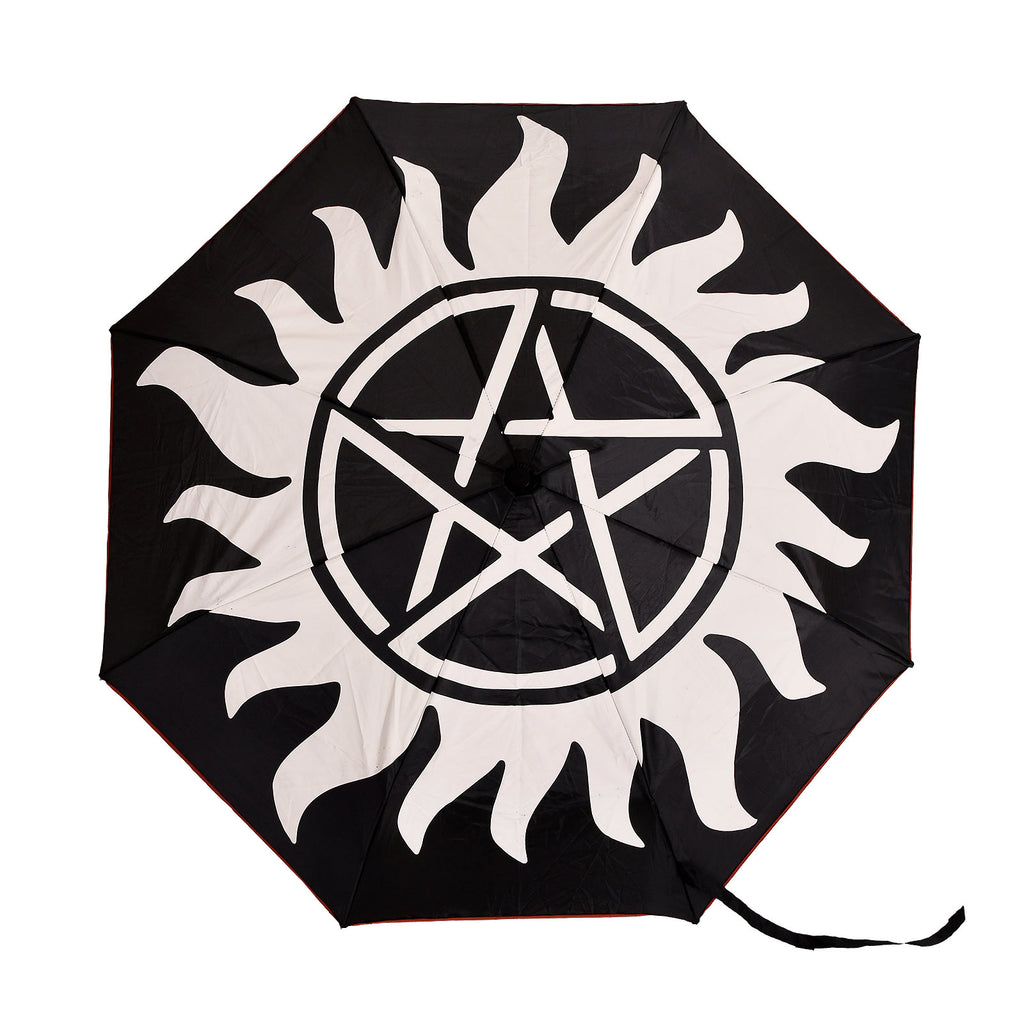 Produktbild Supernatural - Anti Possession Symbol Schirm mit Aqua Effekt