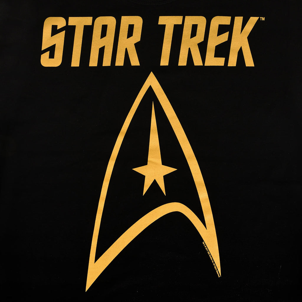 Productafbeelding Star Trek - Logo T-shirt zwart