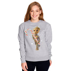 Image produit Les Gardiens de la Galaxie - Groot avec Pull en Sucre d'Orge Gris