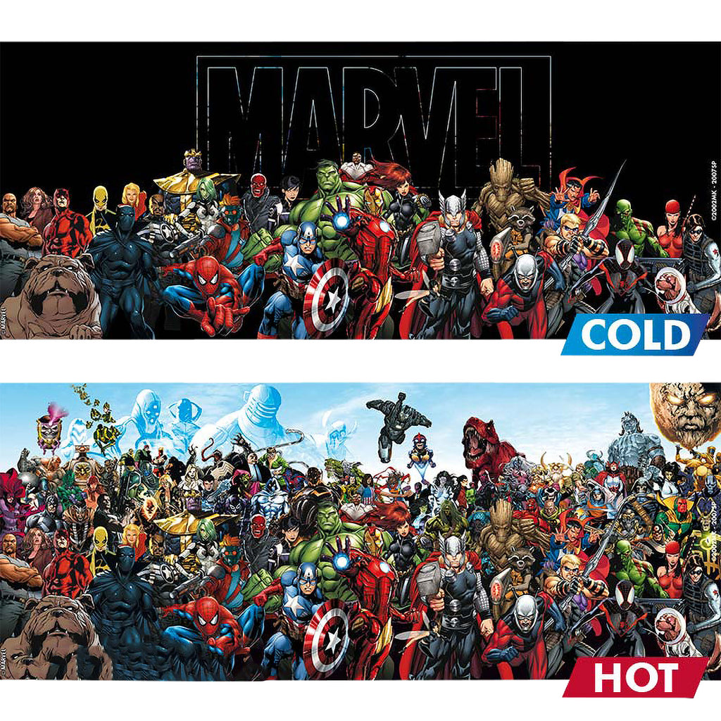 Productafbeelding Marvel - Heroes Thermisch Effect Mok