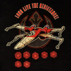 Image produit Star Wars - Long Live The Resistance T-Shirt noir