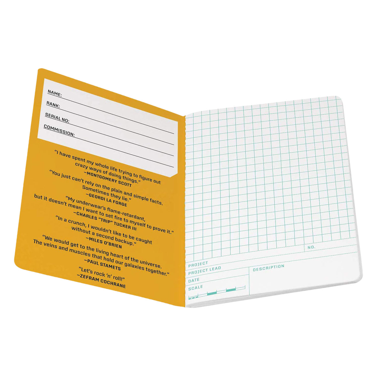 Productafbeelding Star Trek - Engineering Pocket Notitieboek