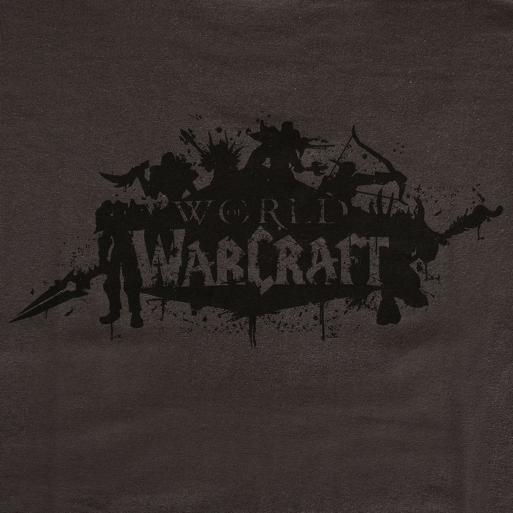 Productafbeelding World of Warcraft - Logo Silhouetten T-shirt grijs