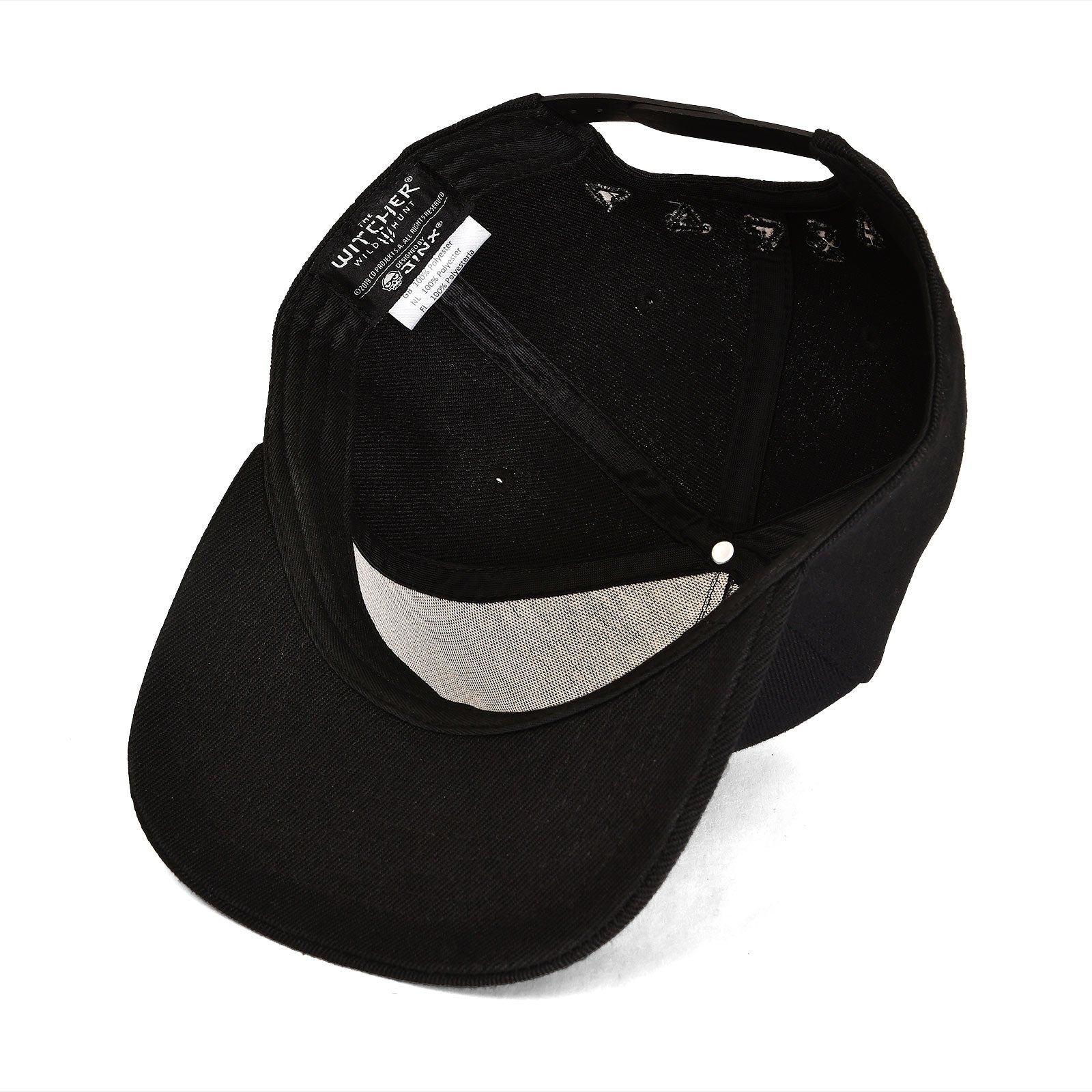 Produktbild Witcher - Wolf Silhouette Snapback Cap schwarz