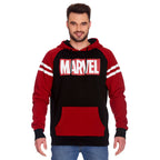 Image produit Marvel - Sweat à capuche logo rouge-noir