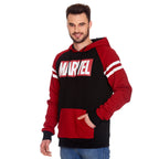 Image produit Marvel - Sweat à capuche logo rouge-noir