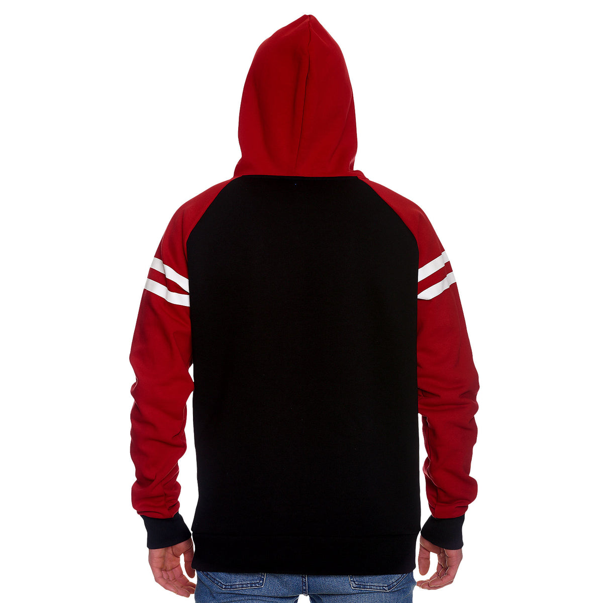 Image produit Marvel - Sweat à capuche logo rouge-noir