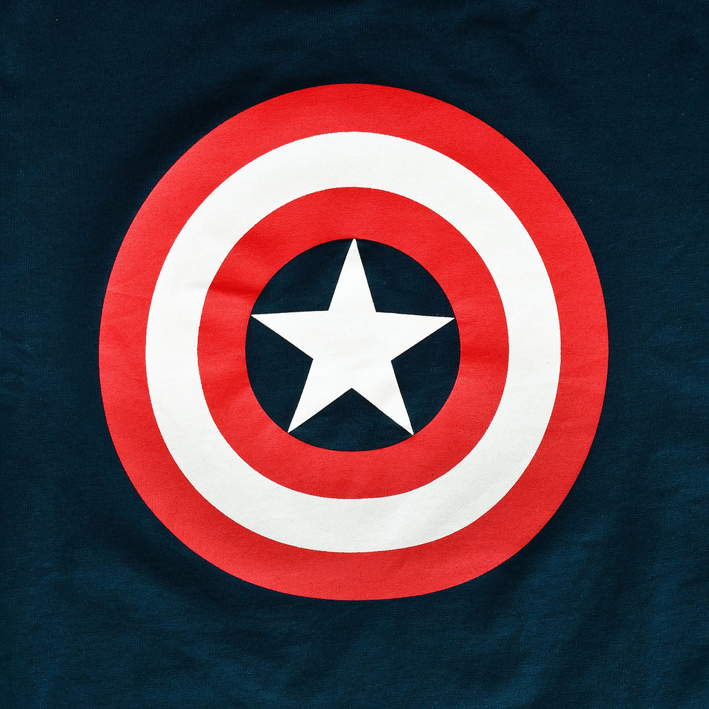 Image produit Captain America - Pyjama court pour femmes avec logo Shield