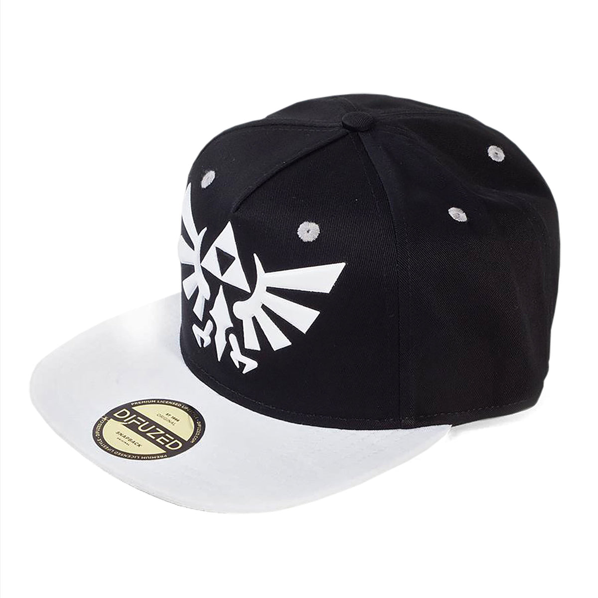 Productafbeelding Zelda - Hyrule Logo Snapback Cap zwart-wit