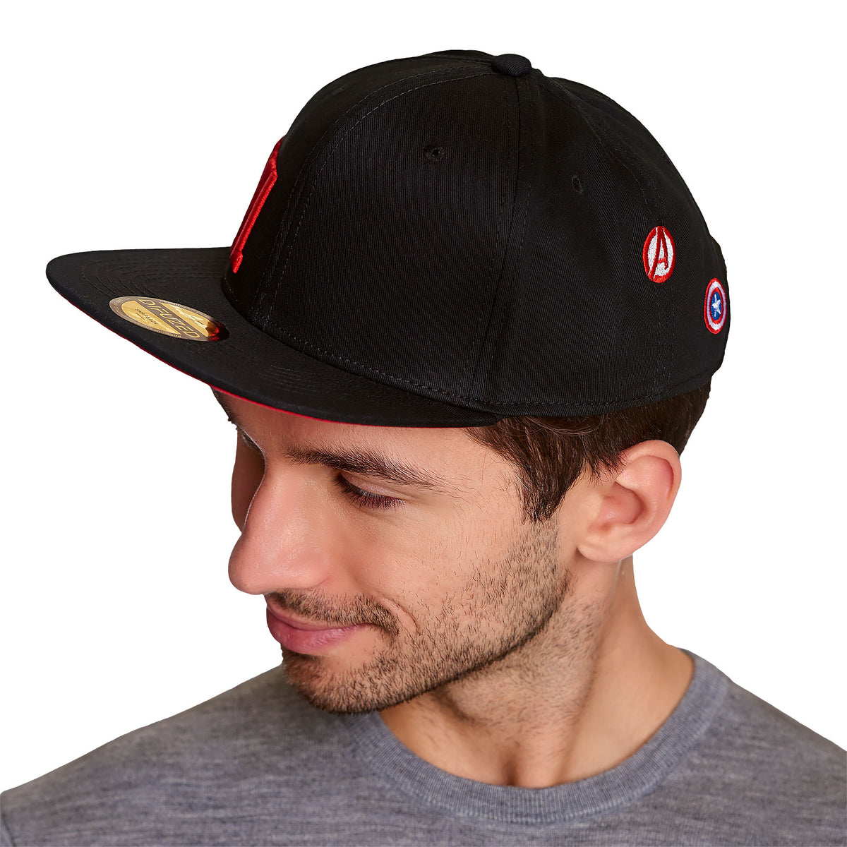 Image produit Marvel - Casquette Snapback Icones de Héros noire