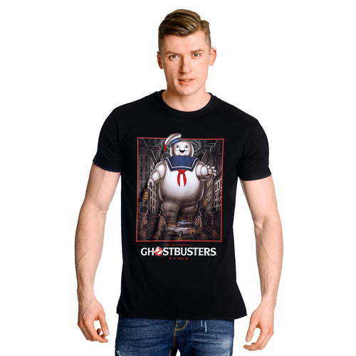 Image produit Ghostbusters - T-shirt Marshmallow Man noir