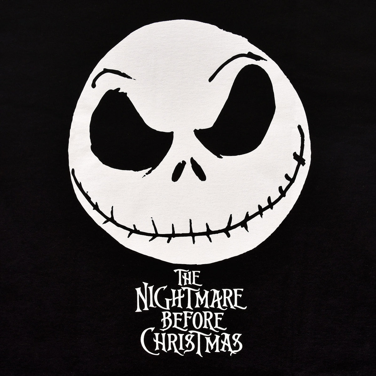 Produktbild Nightmare Before Christmas - Jack Face T-Shirt schwarz