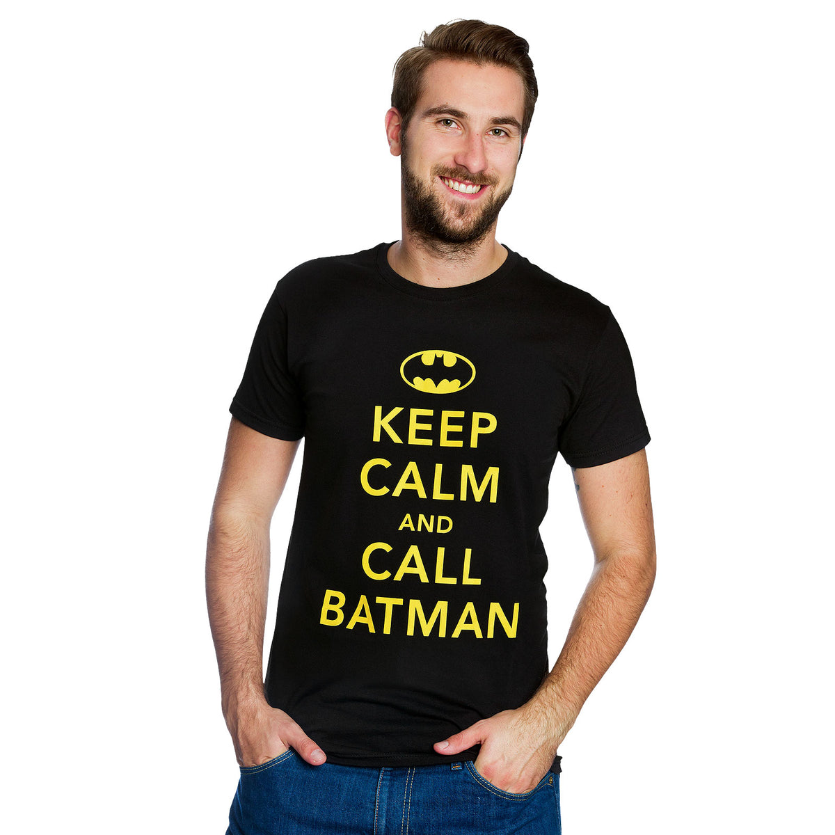 Image produit Batman - Keep Calm T-shirt noir