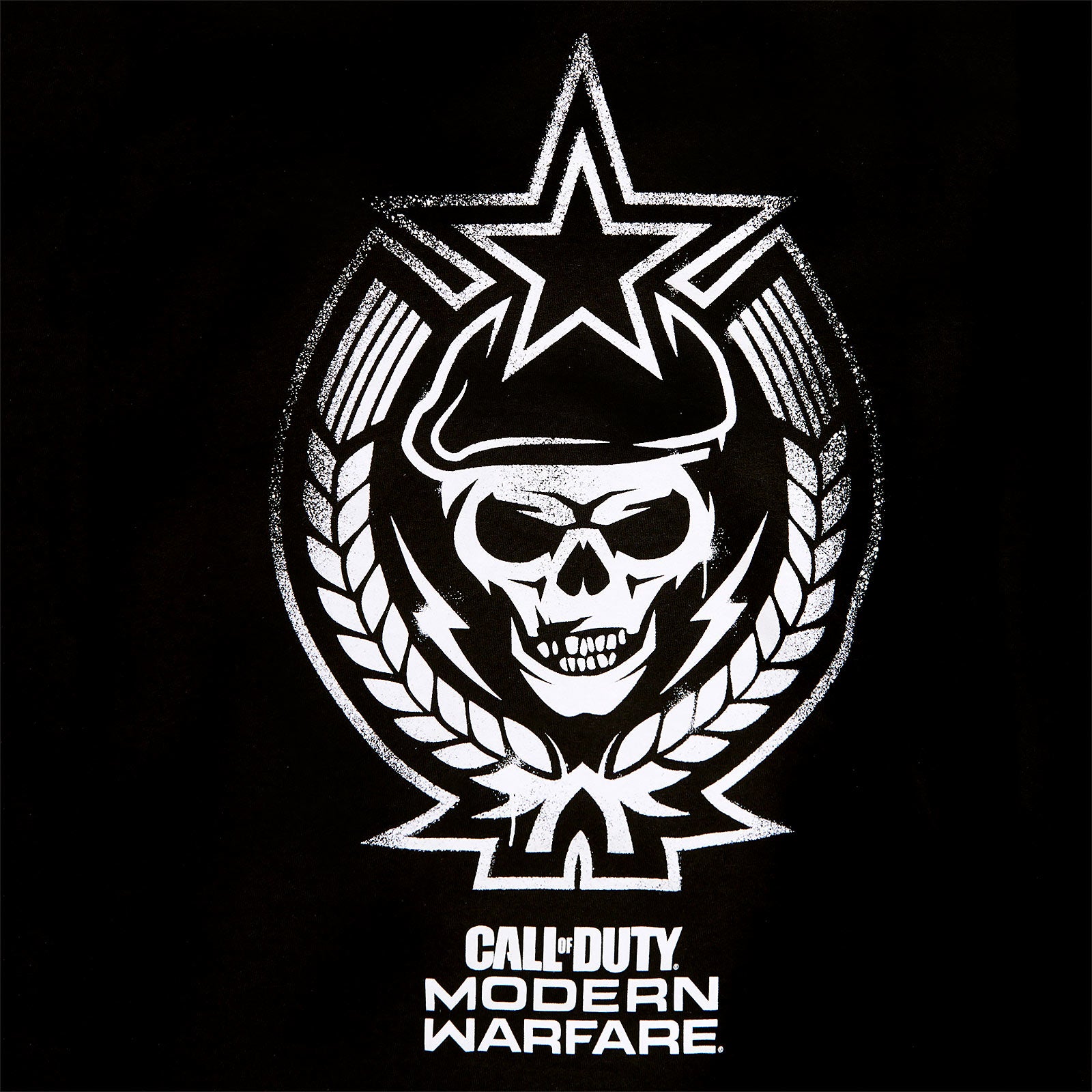 Productafbeelding Call of Duty - Skull Star T-shirt zwart