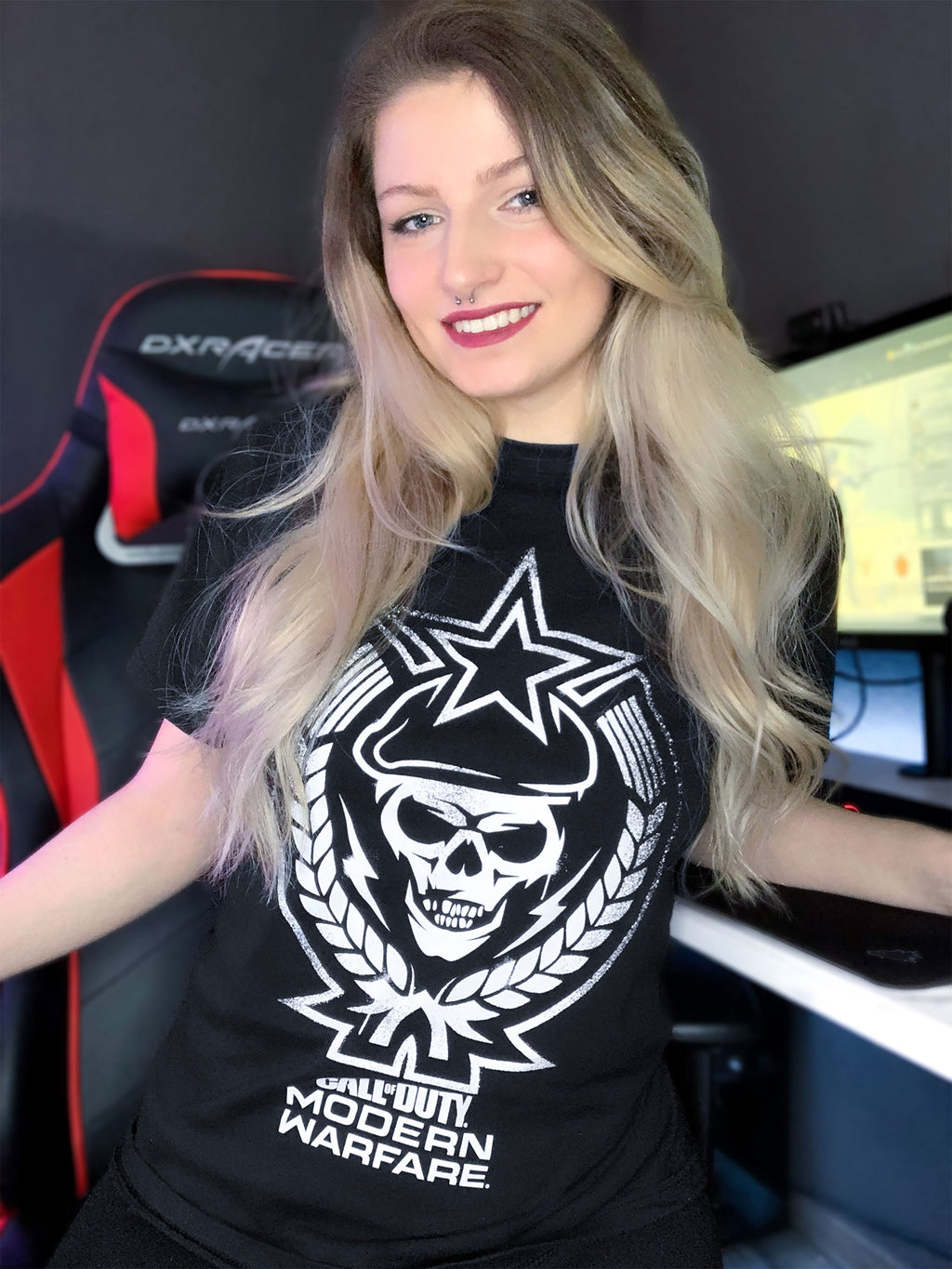 Image produit Call of Duty - T-shirt Skull Star noir